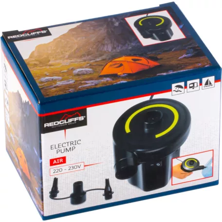 Redcliffs Air 130W 230V AC elektromos pumpa, matracpumpa kiszívás és fújás funkcióval 