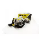 REIKEL CS-1417 elektromos, 45°-ban dönthető, vezetékes, 1400W kézi körfűrész lézeres jelzővel, 185 mm koronggal