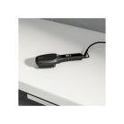 Rita Ora RHC 29 ionizáló kerámia hajsimító kefe, 45W hajvasaló és fésű egyben, keratin kerámia bevonat, LED kjelző, szabályozható hőmérséklet 130-180 °C