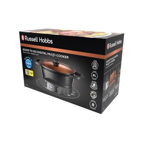 Russell Hobbs 28270-56 Good To Go Multicooker Sous-Vide 750W 6.5L Digitális elektromos multifunkciós sütő, főzőedény