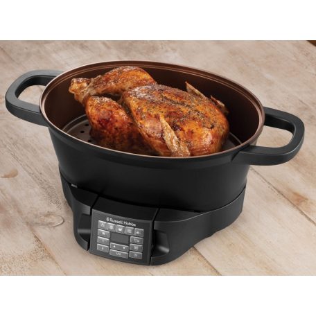 Russell Hobbs 28270-56 Good To Go Multicooker Sous-Vide 750W 6.5L Digitális elektromos multifunkciós sütő, főzőedény