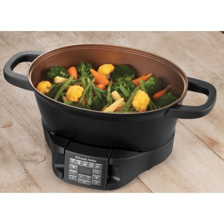 Russell Hobbs 28270-56 Good To Go Multicooker Sous-Vide 750W 6.5L Digitális elektromos multifunkciós sütő, főzőedény