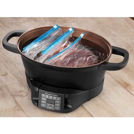 Russell Hobbs 28270-56 Good To Go Multicooker Sous-Vide 750W 6.5L Digitális elektromos multifunkciós sütő, főzőedény