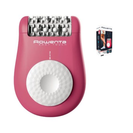Rowenta EP1110F0 Easy Touch pink (rózsaszín - fehér) hálózati 230V csipeszes epilátor, 5W 24 csipesz 