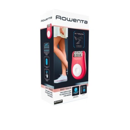 Rowenta EP1110F0 Easy Touch pink (rózsaszín - fehér) hálózati 230V csipeszes epilátor, 5W 24 csipesz 