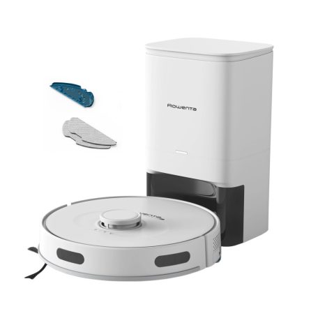 Rowenta RR8597WH X-Plorer S75s+ Animal & Allergy fehér, prémium robotporszívó felmosó funkcióval, elszívóállomással akár 60 napig ürítés nélkül, 2700 Pa szívóerővel