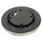 Tesco Outdoor SGL-6 talajba süllyeszthető, leszúrható 6 db inox szolár lámpa, nemesacél napelemes kerti lámpa 6 x 8 db melegfehér LED, 12 cm
