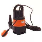 RURIS Aqua 9 úszókapcsolós szivattyú, merülőszivattyú, 750W szennyvízszivattyú, búvárszivattyú úszókapcsolóval 12.5 m3/h, 8m