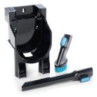 Easy Home RVC-21 SOLO Prémium 200W 20V cserélhető akkus álló porszívó, vezeték nélküli, akkumulátoros ciklon rúdporszívó fali tartóval, akku és töltő nélkül (822501)