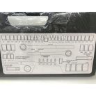 REIKEL 52 darabos kombinált, racsnis dugókulcs (krova) és bitfej készlet tároló és hordozó kofferben