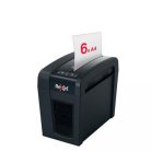 REXEL Secure X6-SL A4 konfetti iratmegsemmisítő 6 lap, 10 literes gyűjtőkosár (Rexel X6)