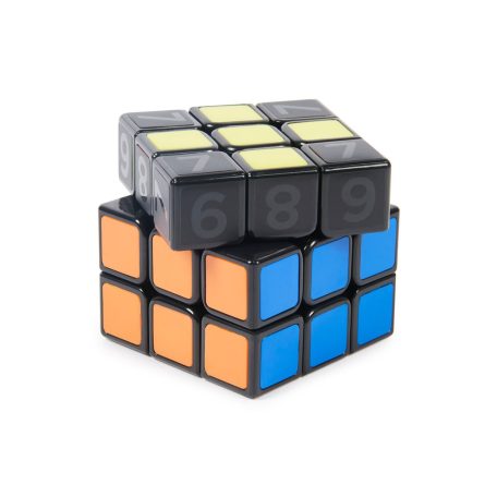 Rubik's Coach Cube 3 x 3 Rubik edzőkocka matricákkal, tanuló kocka, gyakorló kocka részletes útmutatóval és videókkal