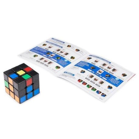Rubik's Coach Cube 3 x 3 Rubik edzőkocka matricákkal, tanuló kocka, gyakorló kocka részletes útmutatóval és videókkal