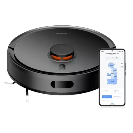 Xiaomi S20 Black (fekete) SMART felmosó funkciós intelligens automata robotporszívó 5000 Pa szívóerő, LiDAR navigáció, 130 perc üzemidő (BHR8628EU)