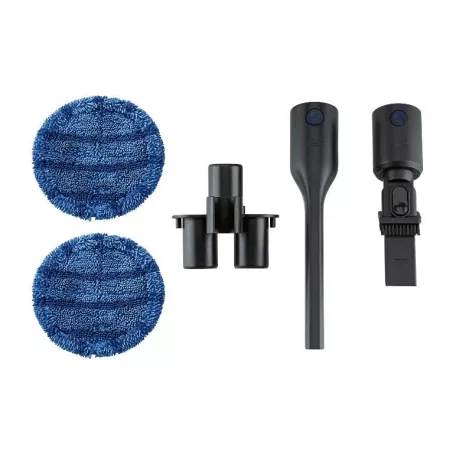 SilverCrest SASA 24 A1 AQUA álló / kézi 24V 2500 mAh Li-ion akkus 130W 2 az 1-ben, vezeték nélküli ciklon porszívó, rúdporszívó felmosó fejjel nedves tisztításhoz, fali tároló rendszerrel