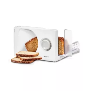   SilverCrest SAS 100 A2 összecsukható elektromos univerzális élelmiszer szeletelő, 100W, 17 mm szeletelőgép