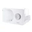   SilverCrest SAS 100 A2 összecsukható elektromos univerzális élelmiszer szeletelő, 100W, 17 mm szeletelőgép