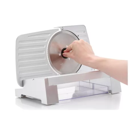 SilverCrest SAS 120 E1 elektromos univerzális élelmiszer szeletelő, 120W 23 mm szeletelőgép