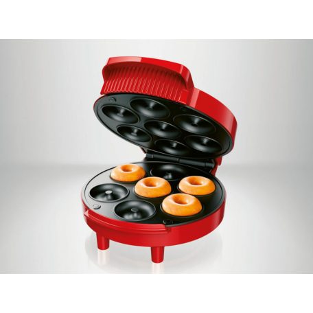 SilverCrest SBDOM 1000 B1 1000W elektromos fánksütő, 7 db közepén lyukas minifánk sütő