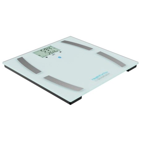 SilverCrest SBF 77 Bluetooth Diagnosztikai mérleg, LCD kijelzős digitális személymérleg 180 kg teherbírással 6 az 1-ben funkcióval