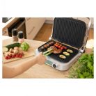 Sencor SBG 6231SS Automatic + XL 2100W intelligens, súlymérő, digitális kontaktgrill LCD kijelzővel, 7 automata programmal