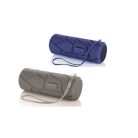 SilverCrest SBL 6 B2 hordozható, kültéri IP44 vízálló Bluetooth hangszóró gumírozott házban 3.7V 1000 mAh LI-PO akkuval, 3.5 mm Audio Jack bemenettel, 2 x 2W RMS, kék / szürke