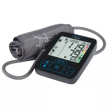 Sensiplast / Sanitas / SilverCrest SBM 70 Bluetooth Health For You felkaros digitális automata vérnyomásmérő 22-42 cm mandzsettával