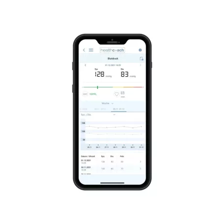 Sensiplast / Sanitas / SilverCrest SBM 70 Bluetooth Health For You felkaros digitális automata vérnyomásmérő 22-42 cm mandzsettával