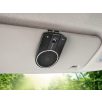   SilverCrest SBTF 10 G1 Drive and Talk Car Hands-free Set vezeték nélküli multipont Bluetooth v5.3 autós kihangosító napellenzőre, fekete