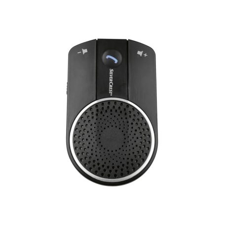 SilverCrest SBTF 10 G1 Drive and Talk Car Hands-free Set vezeték nélküli multipont Bluetooth v5.3 autós kihangosító napellenzőre, fekete