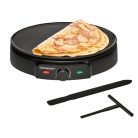 SilverCrest SCM 1650 A1 Crepe Maker elektromos óriás palacsintasütő, 1370W - 1650W 30 cm óriáspalacsinta sütő ILAG sütőlappal 