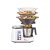 SilverCrest SKMK 1200 E5 Monsieur Cuisine Plus 10 az 1-ben 1100W 2.2L multifunkciós konyhai robotgép főzőfunkcióval, beépített mérleggel