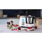 SilverCrest SKMK 1200 E5 Monsieur Cuisine Plus 10 az 1-ben 1100W 2.2L multifunkciós konyhai robotgép főzőfunkcióval, beépített mérleggel