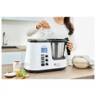 SilverCrest SKMK 1200 E5 Monsieur Cuisine Plus 10 az 1-ben 1100W 2.2L multifunkciós konyhai robotgép főzőfunkcióval, beépített mérleggel