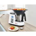SilverCrest SKMK 1200 E5 Monsieur Cuisine Plus 10 az 1-ben 1100W 2.2L multifunkciós konyhai robotgép főzőfunkcióval, beépített mérleggel