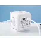 SilverCrest PowerCube 6 Socket Cube multifunkciós elosztó kocka 4 hálózati aljzattal, 2 USB porttal, 1.5 m kábellel