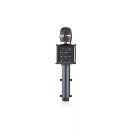 SilverCrest SKM 4W A2 Bluetooth / USB / microSD TF Karaoke mikrofon beépített akkuval, 4W RMS hangszóróval, LED fénnyel