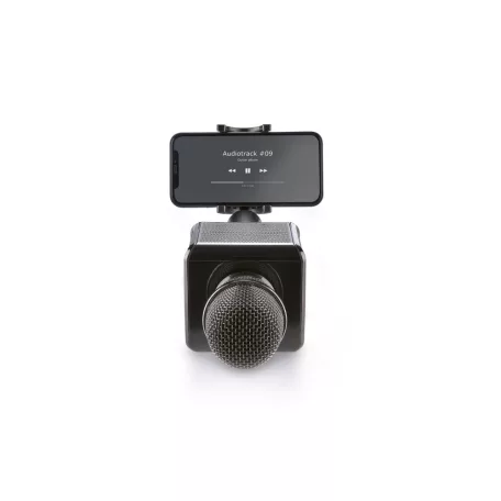 SilverCrest SKM 4W A2 Bluetooth / USB / microSD TF Karaoke mikrofon beépített akkuval, 4W RMS hangszóróval, LED fénnyel