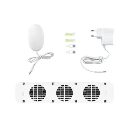 SilverCrest SHKV 55 A1 ROWI Radiátor Booster, fűtőtest erősítő, elektromos fűtéserősítő ventilátor mágneses termosztáttal 73 - 85 mm mélységű szabványos radiátorokhoz