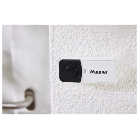 SilverCrest SFK 16 B2 Kinetic Door Bell IPX4 100m vezeték nélküli rádiójeles AC 230V hálózati csengő, elem nélküli, kinetikus nyomógombbal