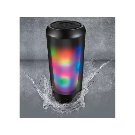 SilverCrest Rhythm Light 20W IPX7 vízálló akkus Bluetooth hangszóró, LED-es akkumulátoros soundbox PartyPlay funkcióval