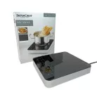 SilverCrest SIKP 2200 A1 / B2 szimpla indukciós, egylapos kerámia főzőlap, 2200W üvegkerámia indukciós főzőlap 3 automata programmal, szürke