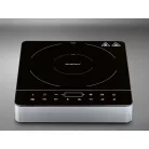 SilverCrest SIKP 2200 A1 / B2 szimpla indukciós, egylapos kerámia főzőlap, 2200W üvegkerámia indukciós főzőlap 3 automata programmal, szürke