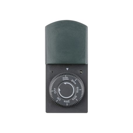 SilverCrest SSA01B vízálló IP44 mechanikus kültéri időzítő, kapcsolóóra, időzítős csatlakozóadapter, időkapcsoló alkonyat szenzorral (424221)