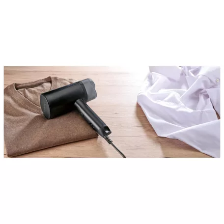 SilverCrest Steam Brush SDBF 1200 B1 ultrakompakt, összecsukható Steamer, 1200W kézi ruhagőzölő, gőzölős kézi vasaló, textilgőzölő 120 ml 20 g/perc 