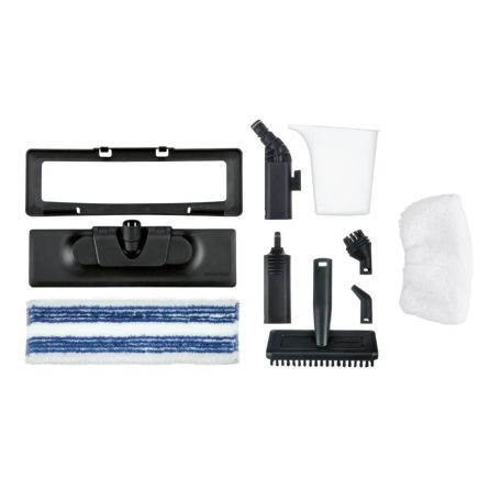 SilverCrest SDFR 1500 A1 gördíthető 1500W 4.5 bar gőztisztító, toldószárral és padlókefével, kárpittisztító és ablaktiszító fejjel, 10 tartozékkal