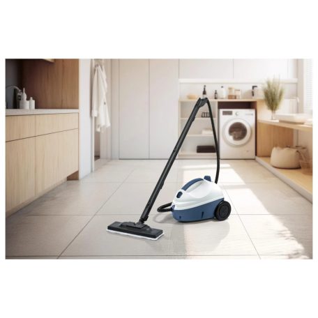 SilverCrest SDFR 1500 A1 gördíthető 1500W 4.5 bar gőztisztító, toldószárral és padlókefével, kárpittisztító és ablaktiszító fejjel, 10 tartozékkal