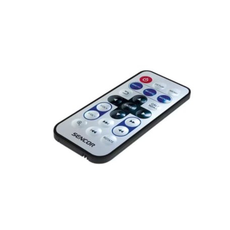 Sencor SDF 874B fekete 8" 1200 x 800 pixel 16:9 HD IPS digitáls képkeret, multimédia fotókeret távirányítóval, hangszóróval, kép-, videó- és zenelejátszás funkcióval