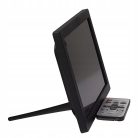 Sencor SDF 874B fekete 8" 1200 x 800 pixel 16:9 HD IPS digitáls képkeret, multimédia fotókeret távirányítóval, hangszóróval, kép-, videó- és zenelejátszás funkcióval