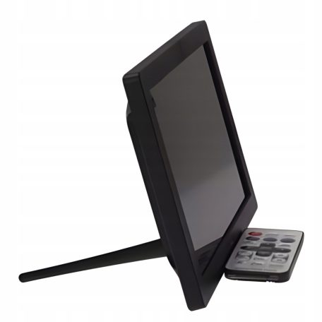 Sencor SDF 874B fekete 8" 1200 x 800 pixel 16:9 HD IPS digitáls képkeret, multimédia fotókeret távirányítóval, hangszóróval, kép-, videó- és zenelejátszás funkcióval